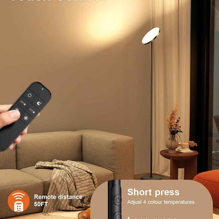 Ohlux orange floor lamp, 32w, 2500LM Super Bright