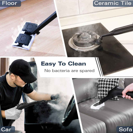 Steam Cleaner, Multipurpose PowerfulSteamer with 21 Accessories, PortableHandhel