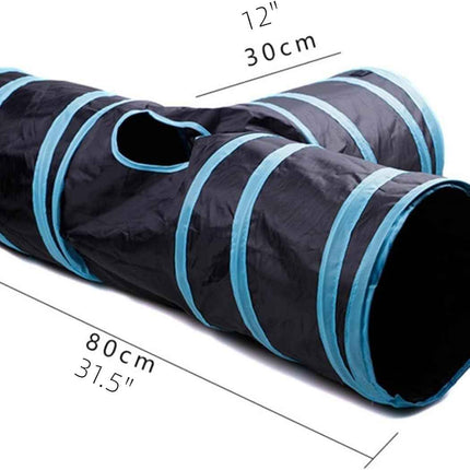 Cat Tunnels Indoors Cat Play Tunnel for Indoor Outdoor, Cat Tunnel Large Cat Toy