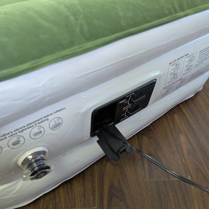 Zearna Twin Air Mattress with Built in Pump - Inflatable Mattress Single, 2 Mins