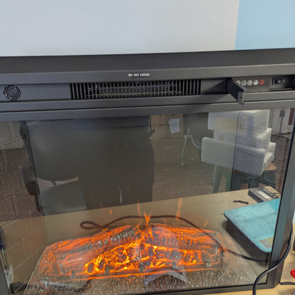 Dreamflame 30 inch Wide Electric Fireplace Inserts, Wall Fireplace Electric with