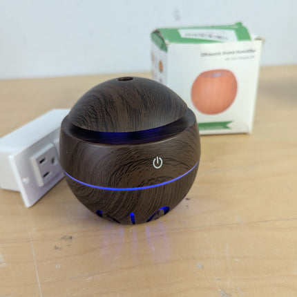 Wood Grain Humidifier Compact Portable USB Humidifier for Bedrooms Living Rooms