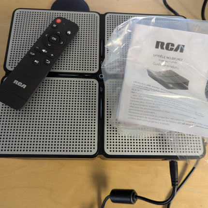 RCA RPJ167 WiFi Bluetooth Projector 4K Supported - HD Outdoor Projector 680ANSI