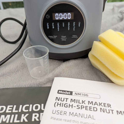 Zopehan Nut Milk Maker,35oz(1000ml) Automatic Soy Milk Maker for Homemade Almond