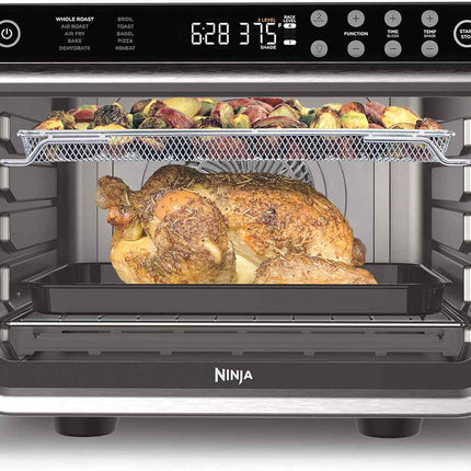 Ninja DT201C, Foodi 10-in-1 XL Pro Air Fry Oven, Stainless steel, 1800W (Canadia