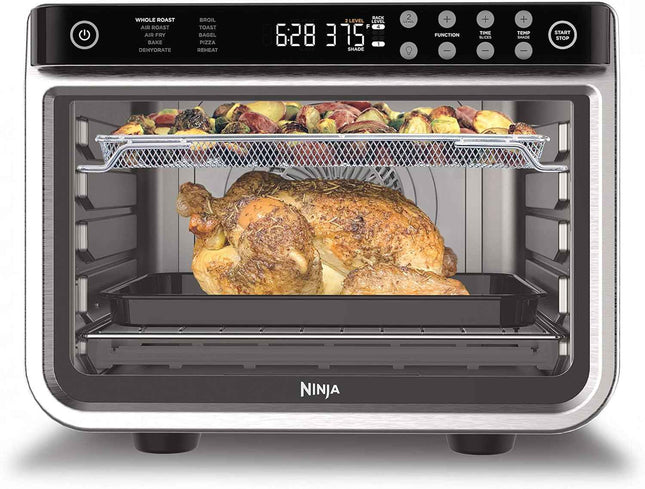 Ninja DT201C, Foodi 10-in-1 XL Pro Air Fry Oven, Stainless steel, 1800W (Canadia