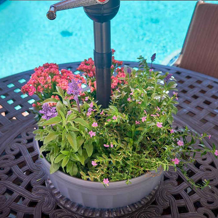 Round Savannah Planter (Grey)