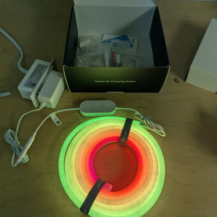 Govee Neon Lights, RGBIC Neon Rope Light 2 Works with Matter, Alexa, Google Assi
