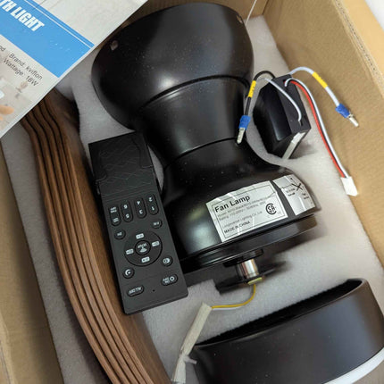 Modern Ceiling Fans with Lights Remote/APP Control, 29" Flush Mount Ceiling Fans