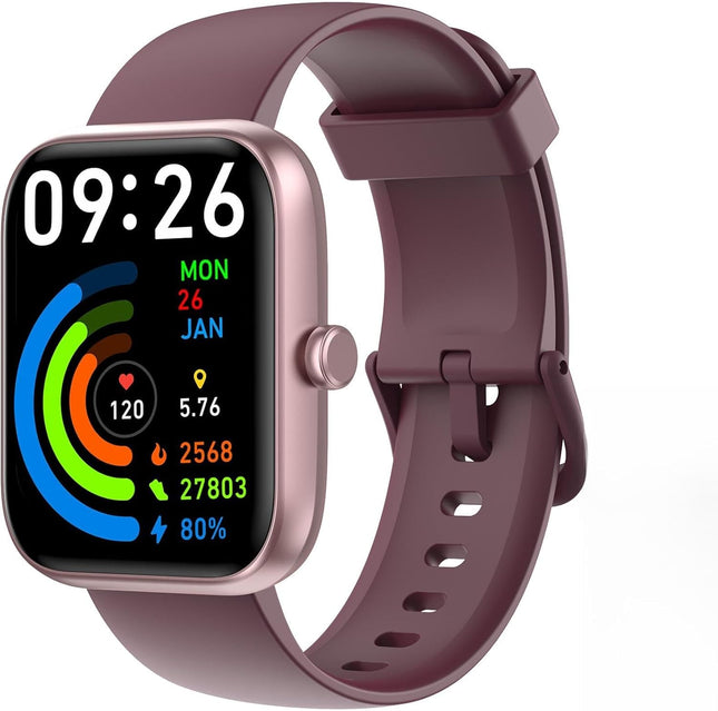 Smart Watch for Men Women with Bluetooth Call, Alexa Built-in, Heart Rate & Slee