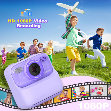 masterbee Kid Camera Instant Print Photo, Birthday Gifts for Girls and Boys, Kid