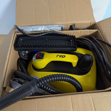 TVD steam cleaner, upholstery cleaner, steam cleaner with 5 m extra long power c