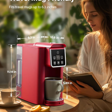 SHARDOR Single Serve Coffee Maker, Hot and Iced Coffee Machine for K Cup Pods &
