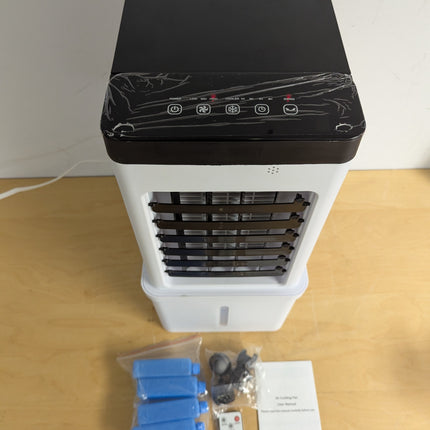 SimerSure 3-in-1 Portable Evaporative Air Cooler with Removable Water Tank, 4 Ice Packs, Timer and Remote Control