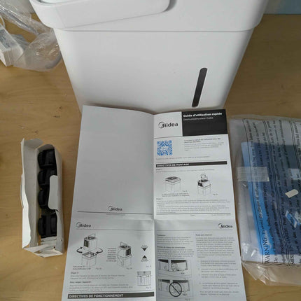 Midea Cube 20 Pint Dehumidifier for Basement and Rooms at Home for up to 1,500 S