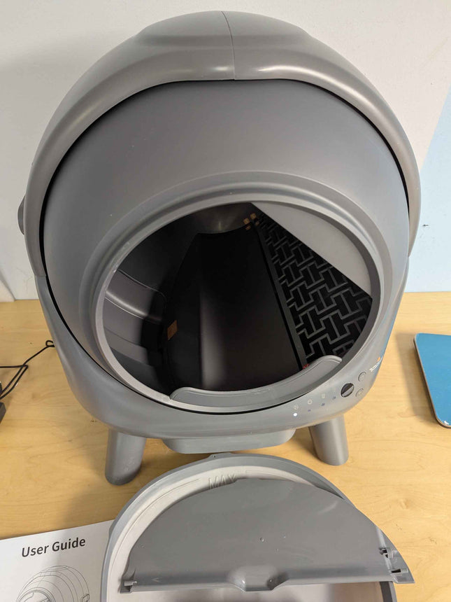 Beokeo Self-Cleaning Litter Box for Multiple Cats, Smart App-Controlled with Hea