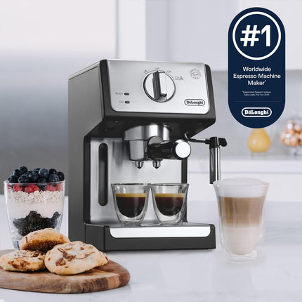(Used - fair) De'Longhi 15-Bar Pump Espresso Machine with Milk Frother & Tempera