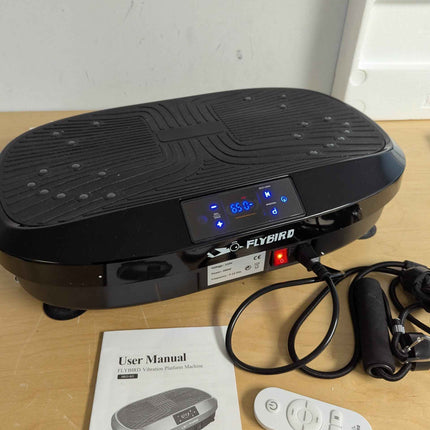 FLYBIRD Vibration Plate Exercise Machine, Adjustable Speed High Intensity Vibrat