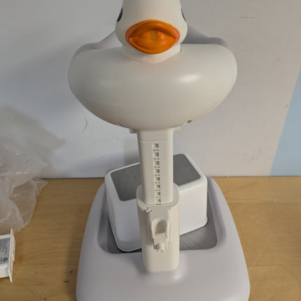 Adjustable Height Baby Shower Stand with Anti-Slip Base,Bath Shower Standing Sup