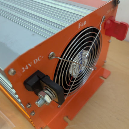 (no remote) JOEMNWART 4000W Pure Sine Wave Inverter 24V DC to 120V AC Converter,