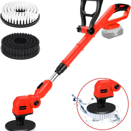 Cordless Power Scrubber Compatible with Milwaukee 18v Battery (Tool Only), Trony