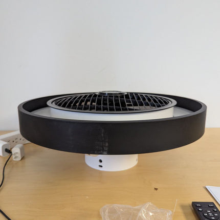 LEDIARY 20 Inch Low Profile Ceiling Fans With Lights, Led Bladeless Ceiling Fan,