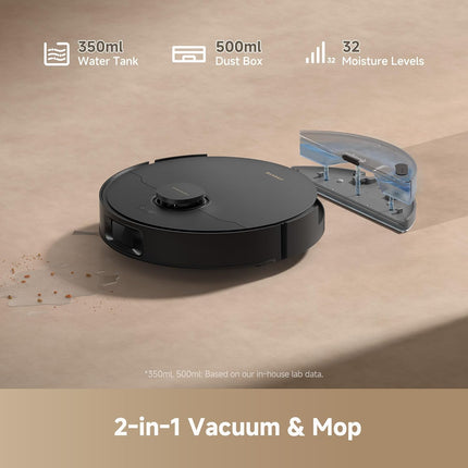 (NO STATION) DREAME D20 Plus Robot Vacuum, 13000Pa Suction, Robot Only