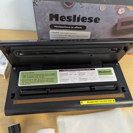 Mesliese Vacuum Sealer Machine Powerful 90Kpa Precision 6-in-1 Compact Vacuum Fo