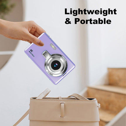 4K Digital Camera, Acbaeta Autofocus 50MP Vlogging Camera with 32G SD Card, 16X