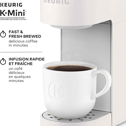 Keurig K-Mini Single Serve K-Cup Pod Coffee Maker, Featuring An Ultra-sleek Desi