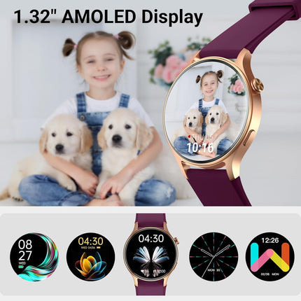 Fitpolo AR-01 AMOLED Display Smart Watches for Women