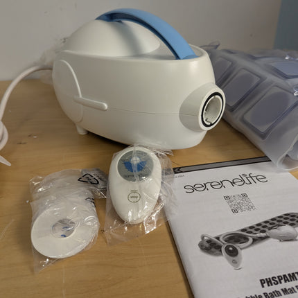 SereneLife Electric Bubble Massage Mat – Full Body Bath Jets for Tub with Heated