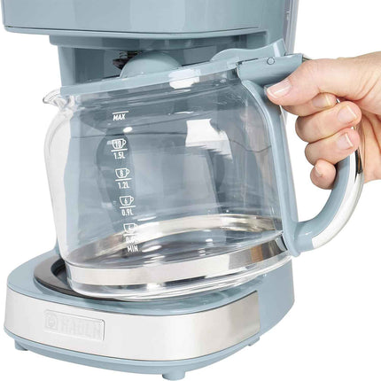 Haden Brighton Coffee Machine, 12 Cup Programmable Drip Coffee Maker with Auto S