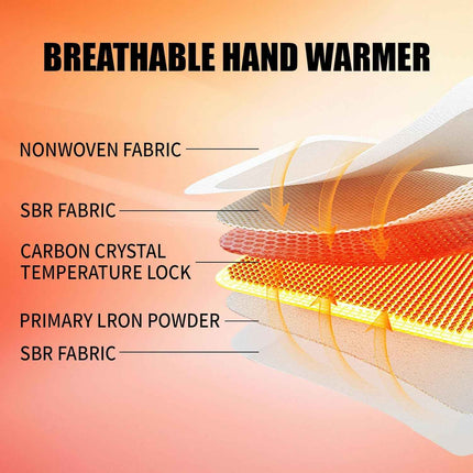 Hand Warmers - Up to 15 Hours of Heat - 10/50/100/200 Pack Super Long Lasting Ai