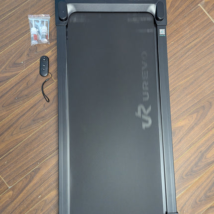 UREVO 2-in-1 Under Desk Walking Pad Treadmill, 4 MPH with 2.5 HP 40 dB Quiet Motor, App Control and 265 lb Capacity
