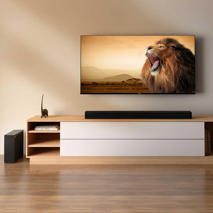 INCOMPLETE Hisense HS2100 2.1 Channel 240W Soundbar with Wireless Subwoofer, Dolby Audio (No Remote, No Cables)