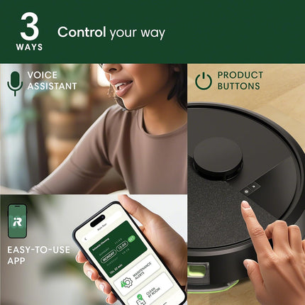 iRobot Roomba 104 Robot Vacuum & Mop - Self-Empties for 75 Days (Over 10 Weeks),