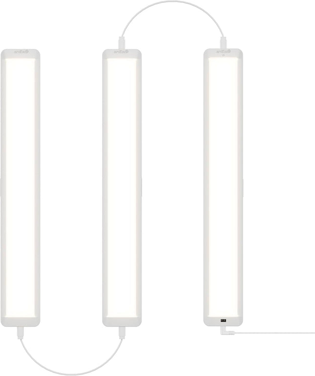 Artika Maestro LED Under Cabinet Light - 3 CCT Color Temps, Plug-in or Hardwired