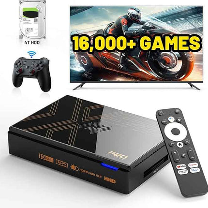 Kinhank Super Console X5 PRO Retro Gaming Console with 16000+Games,Android 12.0