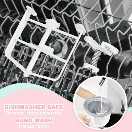 GLINK Ice Cream Maker Attachment for KitchenAid Stand Mixer, Compatible with Kit