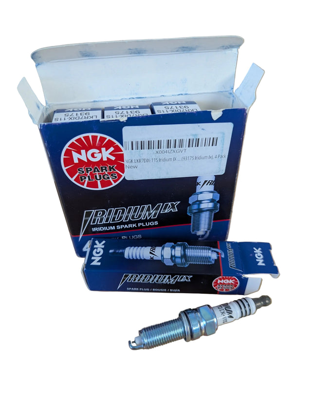 NGK LKR7DIX-11S Iridium IX Spark Plug (93175 Iridium Ix), 4 Pack