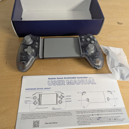 Wireless Mobile Gaming Controller for Android, iPhone, Switch, Steam - Play Cons