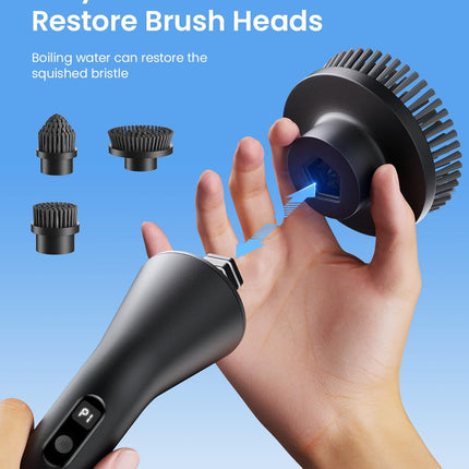 Leebein Electric Spin Scrubber, 2025 New Cordless Cleaning Brush Bathroom
