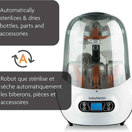 Baby Brezza Bottle Sterilizer Dryer - Electric Steam Sterilizer Machine for Plas