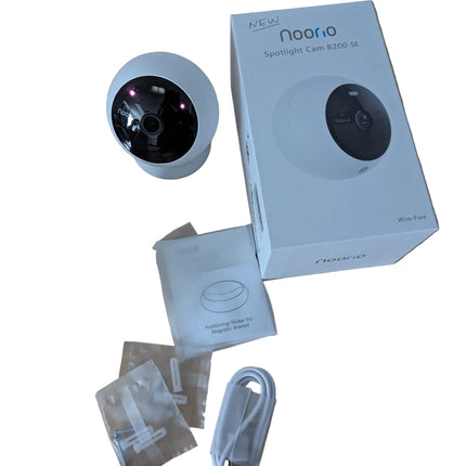 Noorio Security Cameras Outdoor Magnetic, 1080P Battery Camera Surveillance Exte