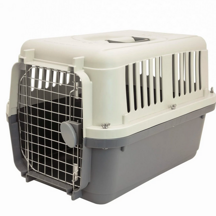 SportPet 24 Inch Durable Plastic Dog Kennel, 24IN PLASTIC KENNEL