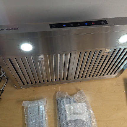 AAOBOSI 30 Inch Under Cabinet Range Hood, 700 CFM, Gesture & Touch Control