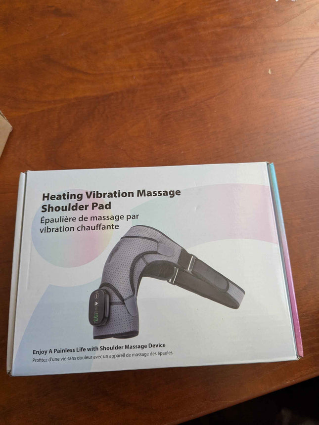 Heating Pad Shoulder for Neck Shoulders Back, Heated Shoulder Wrap, 3 Vibration