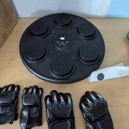 Music Boxing Machine Smart Bluetooth Boxing Equipment （2 Pairs of Gloves）