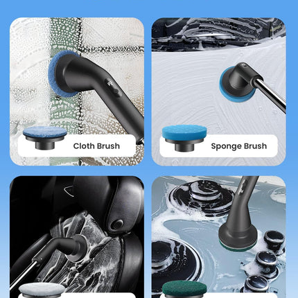 Leebein Electric Spin Scrubber, 2025 New Cordless Cleaning Brush Bathroom